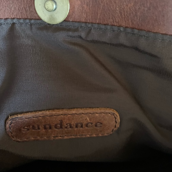 Sundance brown suede & leather boho/western style handbag - Picture 5 of 6